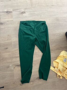 lululemon athletica Dark Green High-Rise Leggings